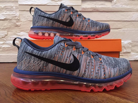 Nike Flyknit Air Max / siva-orange